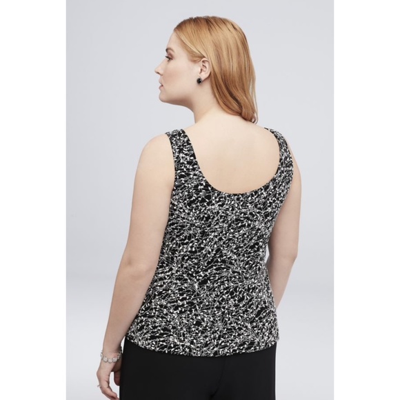 Alex Evenings Jacket/Camisole Floral Glitter Print 2 Piece Set Plus Size… - Picture 5 of 16